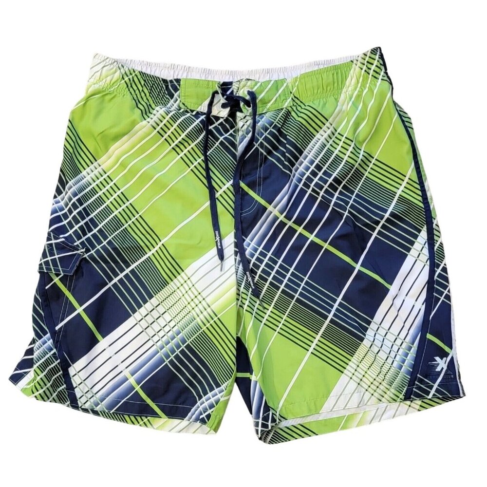 XeroXposur Mens Size XL Swim Trunks Lined Pockets